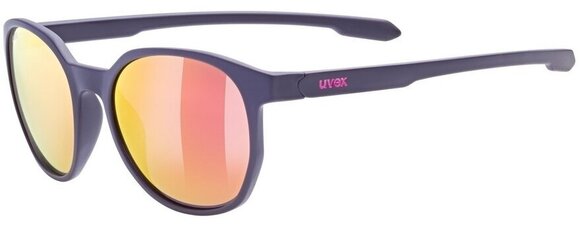 Sport Glasses UVEX LGL 54 Blue Matt/Mirror Purple Sport Glasses - 1