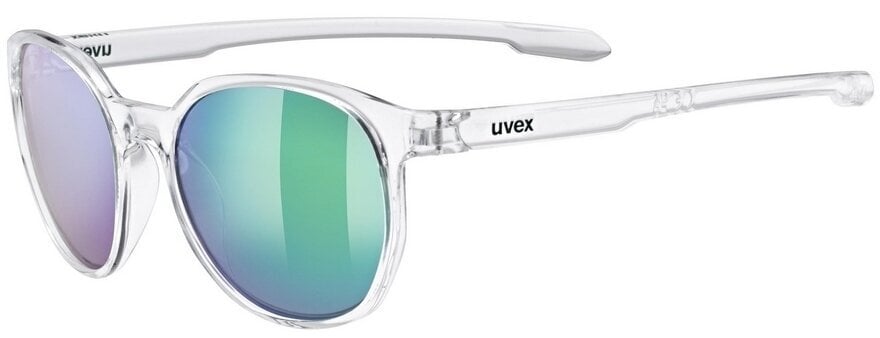 Sport Glasses UVEX LGL 54 Clear/Mirror Green Sport Glasses