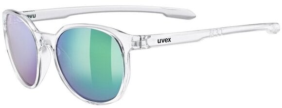Sport Glasses UVEX LGL 54 Clear/Mirror Green Sport Glasses - 1
