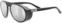 Sport Glasses UVEX MTN Classic Pure Black Matt/Mirror Silver Sport Glasses