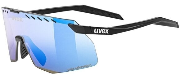 Sport Glasses UVEX Pace Stage Small CV Black Matt/Mirror Blue Sport Glasses - 1