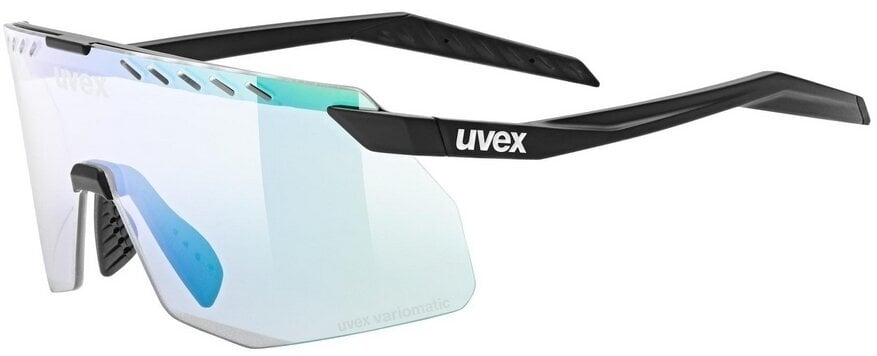 Sportovní brýle UVEX Pace Stage Small V Black Matt/Variomatic Mirror Green Sportovní brýle