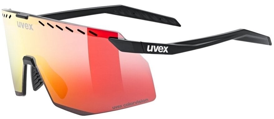 Sportovní brýle UVEX Pace Stage CV Black Matt/Mirror Red Sportovní brýle