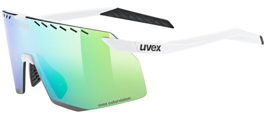 Sportske naočare UVEX Pace Stage CV White Matt/Mirror Green Sportske naočare