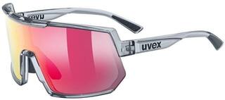 Ochelari pentru sport UVEX Sportstyle 235 Smoke Transparent/Mirror Red Ochelari pentru sport