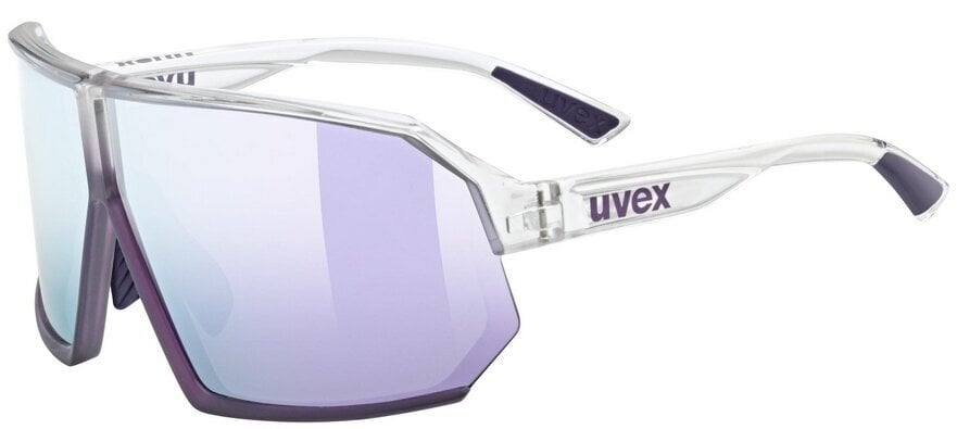 Sportovní brýle UVEX Sportstyle 237 Clear/Met Purple/Mirror Lavender Sportovní brýle