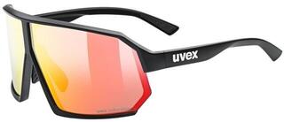 Sportske naočale UVEX Sportstyle 237 CV Black Matt/Mirror Red Sportske naočale