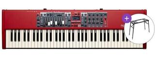 Digital Stage Piano NORD Electro 6D 73 STND SET Digital Stage Piano Red
