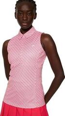 Πουκάμισα Πόλο J.Lindeberg Dena Print Sleeveless Geo Pink