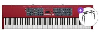 Digitaal stagepiano NORD Piano 6 88 STND SET Digitaal stagepiano Red