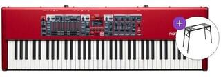 Digitaal stagepiano NORD Electro 6 HP STND SET Digitaal stagepiano Red