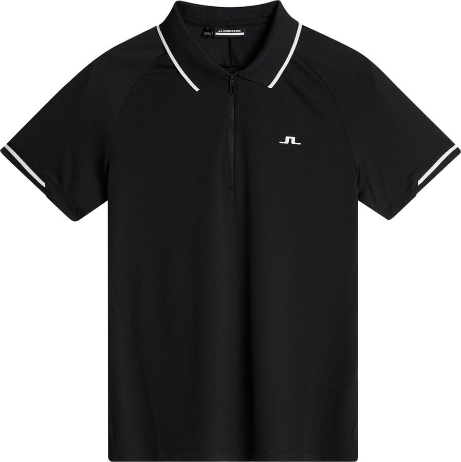 Tricou polo J.Lindeberg Lee Black XL Tricou polo
