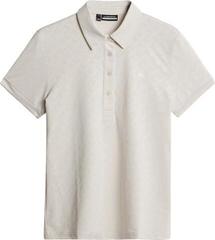 Polo Shirt J.Lindeberg Alaya Jacquard Moonbeam