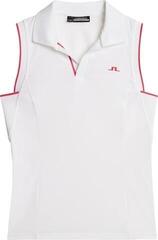 Polo Shirt J.Lindeberg Viola Sleeveless White