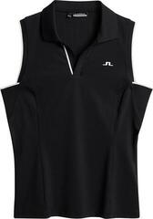 Tricou polo J.Lindeberg Viola Sleeveless Black