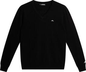 Pulover s kapuco/Pulover J.Lindeberg Lymann Knitted Black
