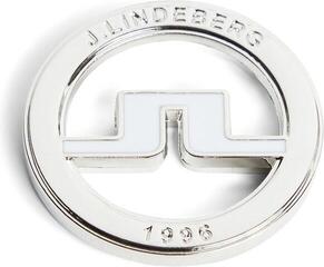 Golfbollsmarkör J.Lindeberg Ball Marker White Golfbollsmarkör