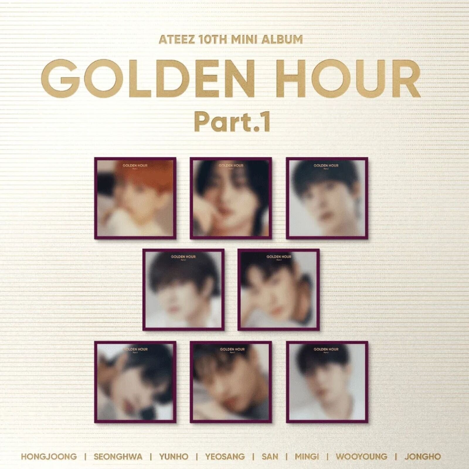 Muzički CD Ateez - Golden Hour: Part.1 (Digipak) (CD)