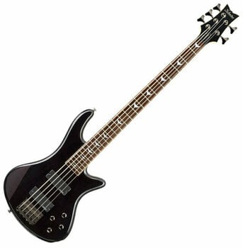 5-saitiger E-Bass, 5-Saiter E-Bass Schecter Stiletto Extreme-5 SeeThru Black - 1