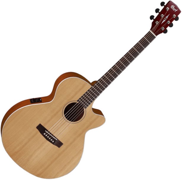 Jumbo elektro-akoestische gitaar Cort SFX1F Natural Satin