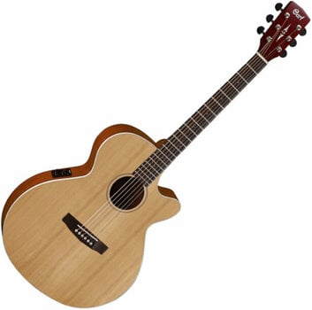 Jumbo elektro-akoestische gitaar Cort SFX1F Natural Satin - 1