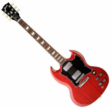 Električna gitara za levoruke Gibson SG Standard LH Heritage Cherry - 1
