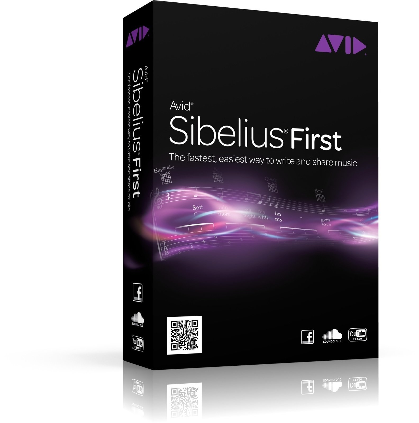 Notatiesoftware AVID Sibelius First 7
