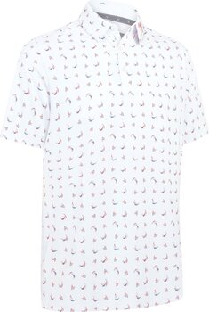 Tricou polo Callaway Swing Chev Mens Alb luminos S Tricou polo - 1