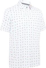 Риза за поло Callaway Swing Chev Mens Bright White