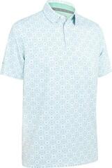 Polo majica Callaway Golf Foulard Mens Neptune Green