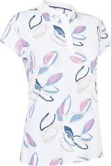 Polo košile Callaway Linear Petals Womens Brilliant White
