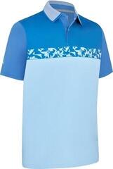 Polo-Shirt Callaway Oxford Block Mens Galaxy Blue