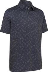 Poloshirt Callaway All-Over Large Chev Printed Mens Caviar