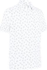 Polo majica Callaway All-Over Large Chev Printed Mens Bright White
