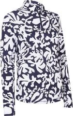 Pulover s kapuco/Pulover Callaway Abstract Floral Sun Protection Peacoat