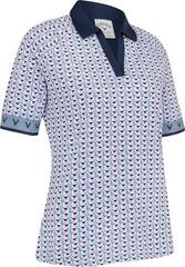 Polo košile Callaway Chev Geo Half-Sleeve Womens Flint Stone