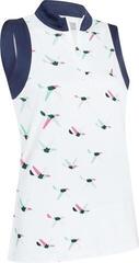 Риза за поло Callaway Birdie Sleeveless Womens Brilliant White