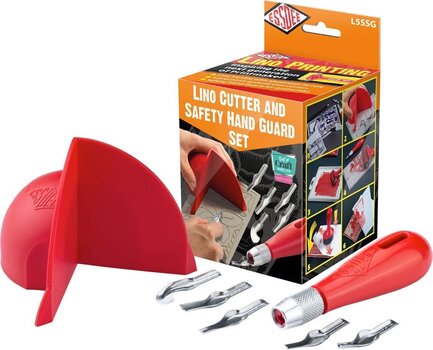 Daltă pentru linogravură Essdee L5SSG Set de pică pentru lino - 1