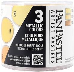 Suh pastel PanPastel Set Metallic Komplet suhih pastelov 3 kos.