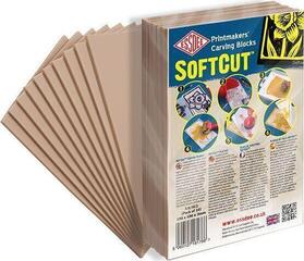 Linoleum Essdee Softcut Linoleum 75x75x3 mm (10 Pack)