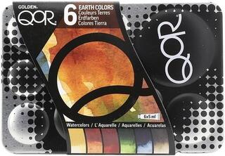 Aquarellfarbe QOR Watercolor Modern Set Aquarellfarben Earth Colors 6 x 5 ml