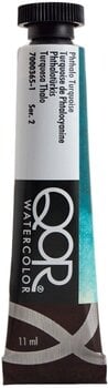Akvarel boja QOR Watercolor 7000365-1 Vodene boje Phthalo Turquois 11 ml 1 kom - 1