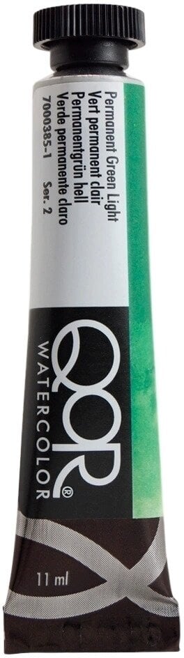 QOR Watercolor 7000385-1 Akvarelová barva Permanent Green Light 11ml 11 ml 1 ks