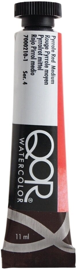 QOR Watercolor 7000210-1 Akvarelová barva Pyrrole Red Medium 11 ml 1 ks