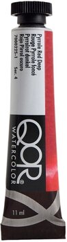 Culoare acuarelă QOR Watercolor 7000225-1 Vopsea acuarela Pyrrole Red Deep 11 ml 1 buc. - 1