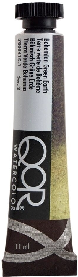 QOR Watercolor 7000415-1 Akvarelová barva Bohemian Green Earth 11 ml 1 ks