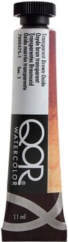 Akvarel boja QOR Watercolor 7000475-1 Vodene boje Transparent Brown Oxide 11ml 11 ml 1 kom - 1