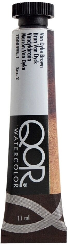 QOR Watercolor 7000495-1 Akvarelová barva Vandyke Brown 11 ml 1 ks