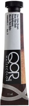 Akvarel boja QOR Watercolor 7000495-1 Vodene boje Vandyke Brown 11 ml 1 kom - 1