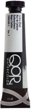 Akvarel boja QOR Watercolor 7000500-1 Vodene boje Carbon Black 11ml 11 ml 1 kom - 1